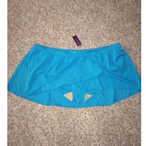 Swim by Cacique Plus Size 26 Swim Skirt NWT - Picture 2 of 3
